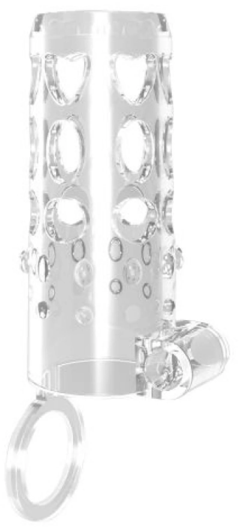 Vibrating Sleeve Enhancer-Clear