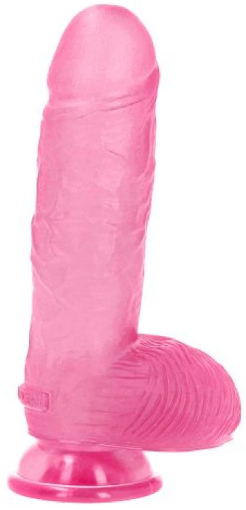 Enea transparent pink Dildo