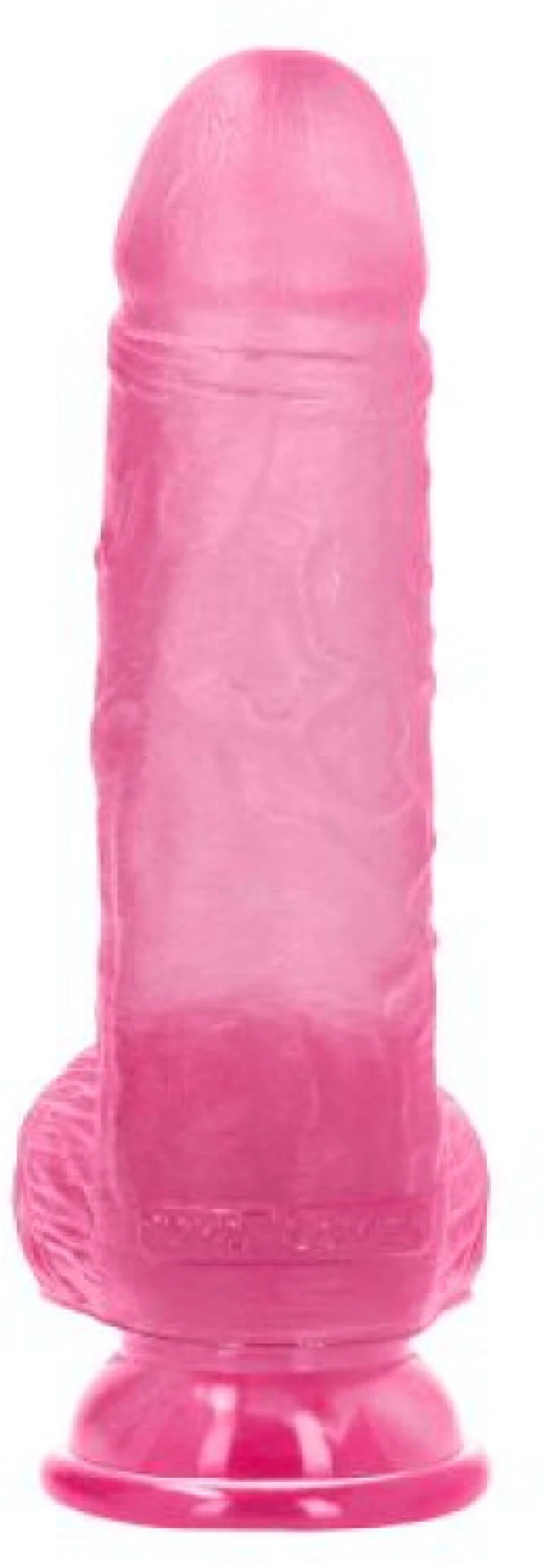 Enea transparent pink Dildo
