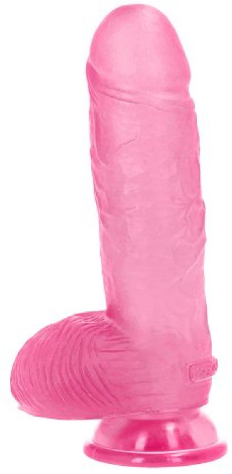 Enea transparent pink Dildo