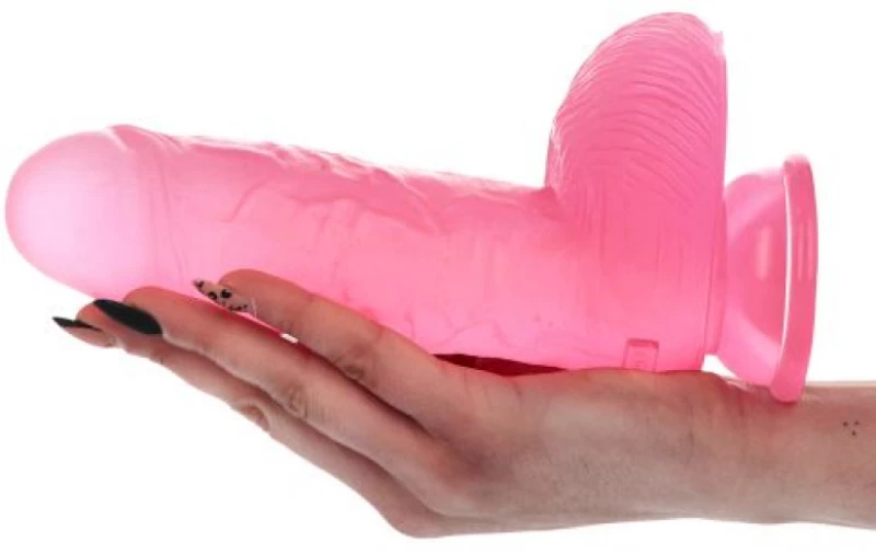 Enea transparent pink Dildo