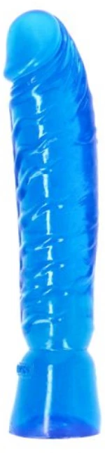 Sebastiano transparent Blue Dildo