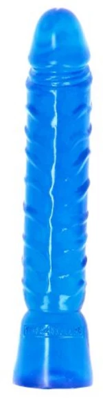 Sebastiano transparent Blue Dildo