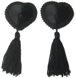 Black Heart Nipple Covers