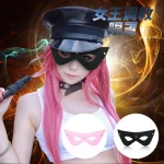 NAUGHTY TOYS Bondage cat's eye cover domino mask