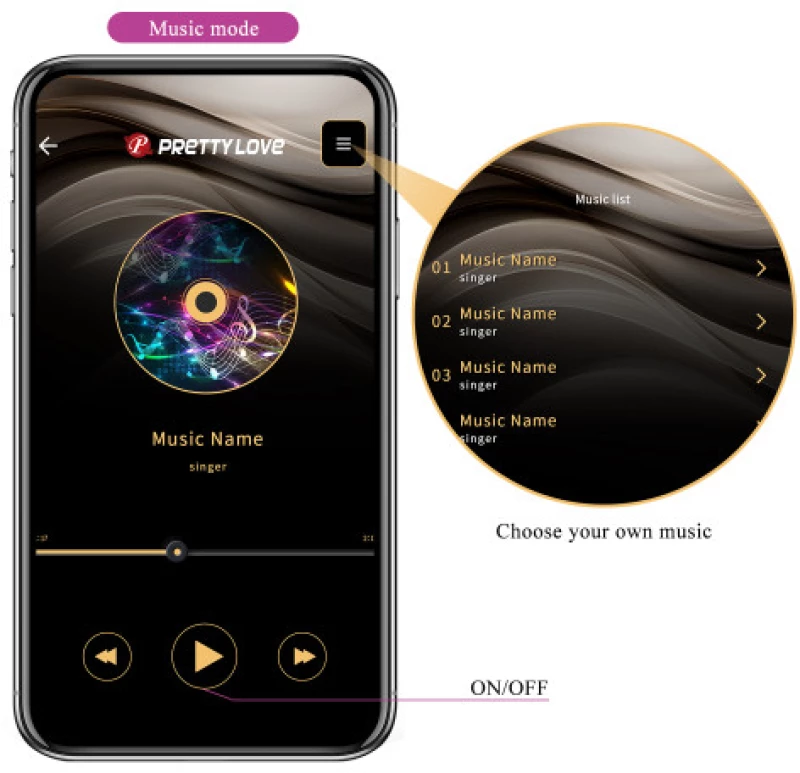 PRETTY LOVE FISHERMAN APP long distance controlled vibe egg