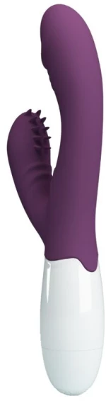 PRETTY LOVE - BUTTERFLY KISS RABBIT VIBRATOR & G-SPOT STIMULATOR PURPLE