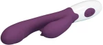 PRETTY LOVE - BUTTERFLY KISS RABBIT VIBRATOR & G-SPOT STIMULATOR PURPLE