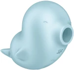 SATISFYER - SASSY SEAL STIMULATOR & VIBRATOR BLUE
