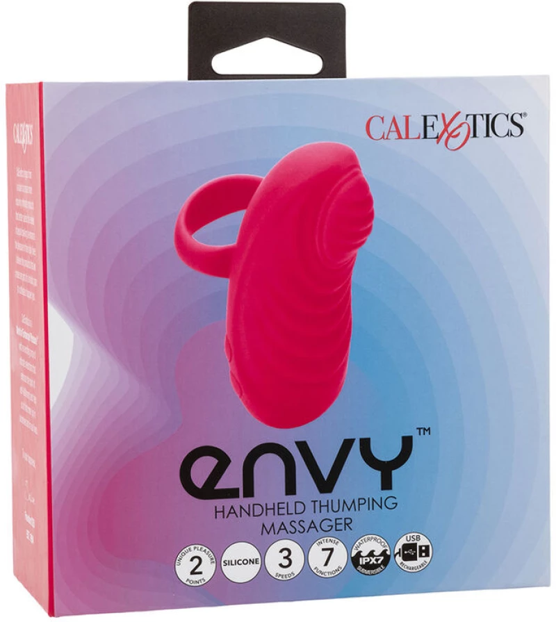 CALEXOTICS - ENVY HANDHELD ROLLING BALL MASSAGER 7 VIBRATIONS PINK