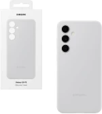ΘΗΚΗ SAMSUNG S24 FE 5G S721 SILICONE CASE EF-PS721CJEGWW GRAPHITE PACKING OR Μαύρο Σιλικόνη