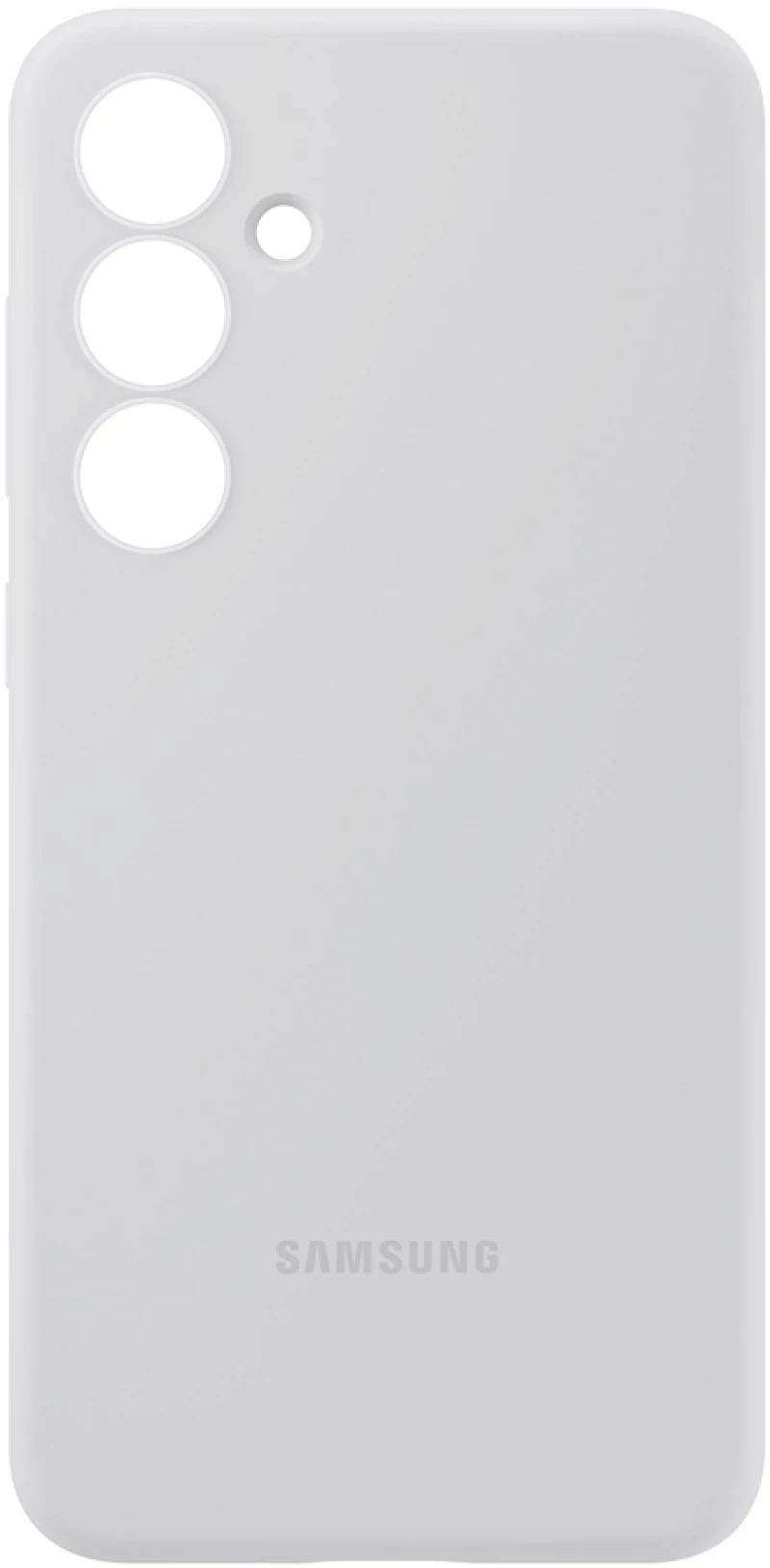 ΘΗΚΗ SAMSUNG S24 FE 5G S721 SILICONE CASE EF-PS721CJEGWW GRAPHITE PACKING OR Μαύρο Σιλικόνη