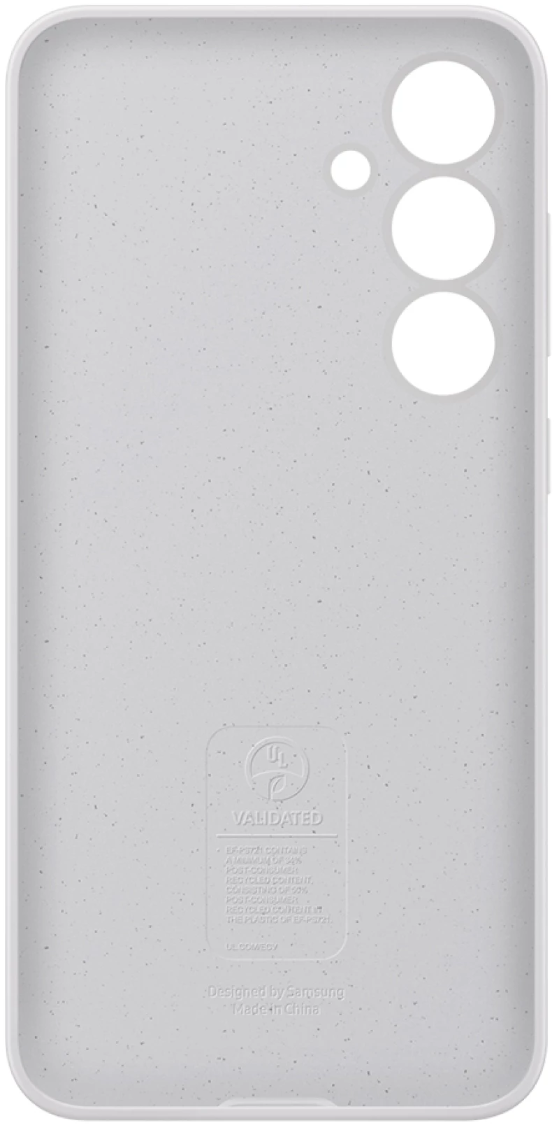 ΘΗΚΗ SAMSUNG S24 FE 5G S721 SILICONE CASE EF-PS721CJEGWW GRAPHITE PACKING OR Μαύρο Σιλικόνη