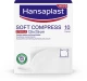 Hansaplast Soft Compress Αποστειρωμένες Γάζες 7.5x7.5cm 10 Τεμάχια (48794)