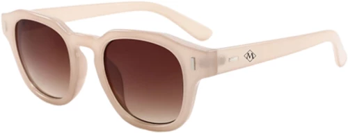 Martinez Mattheo Beige Unisex Γυαλιά Ηλίου σε Μπεζ Χρώμα Με Καφέ Φακό
