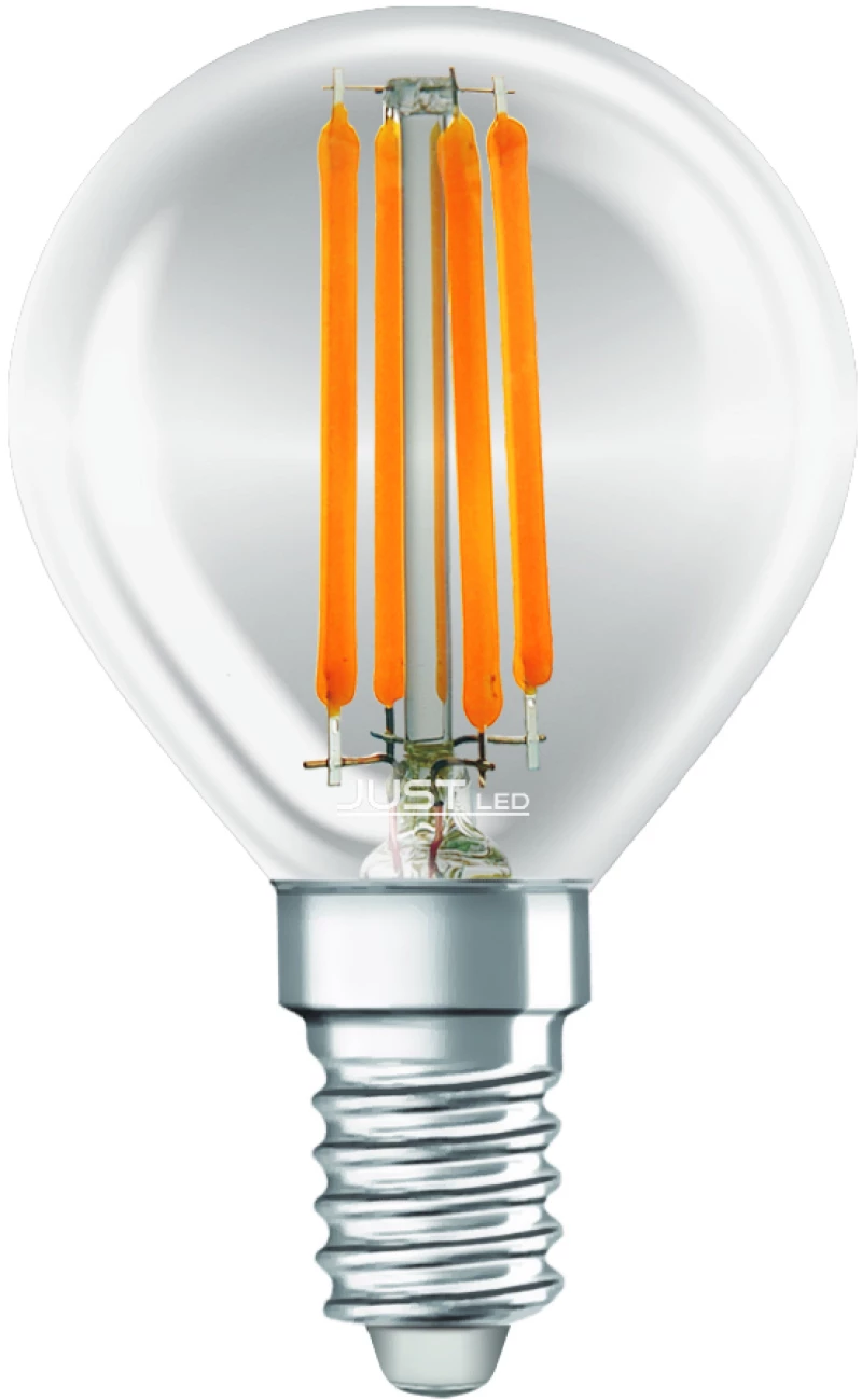 JUST LED JUSTLed-LED Filament Ε14 G45 6W 3000K Θερμό (B144506101)