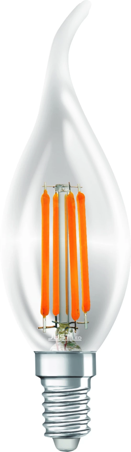 JUST LED JUSTLed-LED Filament Ε14 C35L 6W 4000K Φυσικό (B143506302)