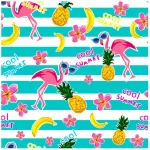xαρτοπετσέτες 3φυλλες Flamingo σετ20τμχ 33x33cm