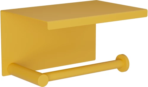 Χαρτοθήκη με Καπάκι - Matt Yellow, Pam & Co, W16 x D11 x H9 (cm), 108-603