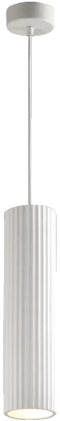 Inlight Κρεμαστό φωτιστικό λευκό από γύψο 1XGU10 D:30cm (4064-White)