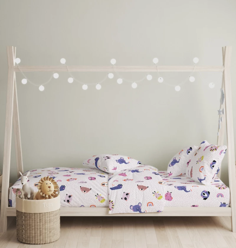 Σεντόνια Σετ Oasis Pink - 165x270+50X70