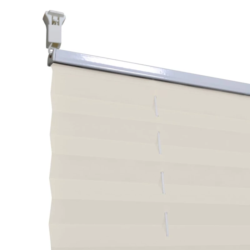 Πλισέ ρόλερ σκίασης 80x150cm Κρεμ