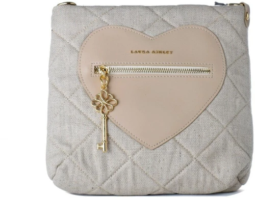 Γυναικεία Τσάντα Laura Ashley DIXIE-CREAM Γκρι (24 x 24 x 9 cm)
