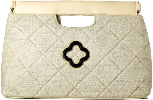 Γυναικεία Τσάντα Laura Ashley VALETTA-CREAM Γκρι (30 x 20 x 9 cm)