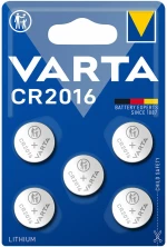 Μπαταρίες Κουμπιά Λιθίου Varta 6016101415 CR2016 3 V (5 Μονάδες)