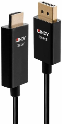 Καλώδιο DisplayPort σε HDMI LINDY 40926 Μαύρο 2 m