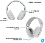 Ακουστικά με Μικρόφωνο Logitech Λευκό