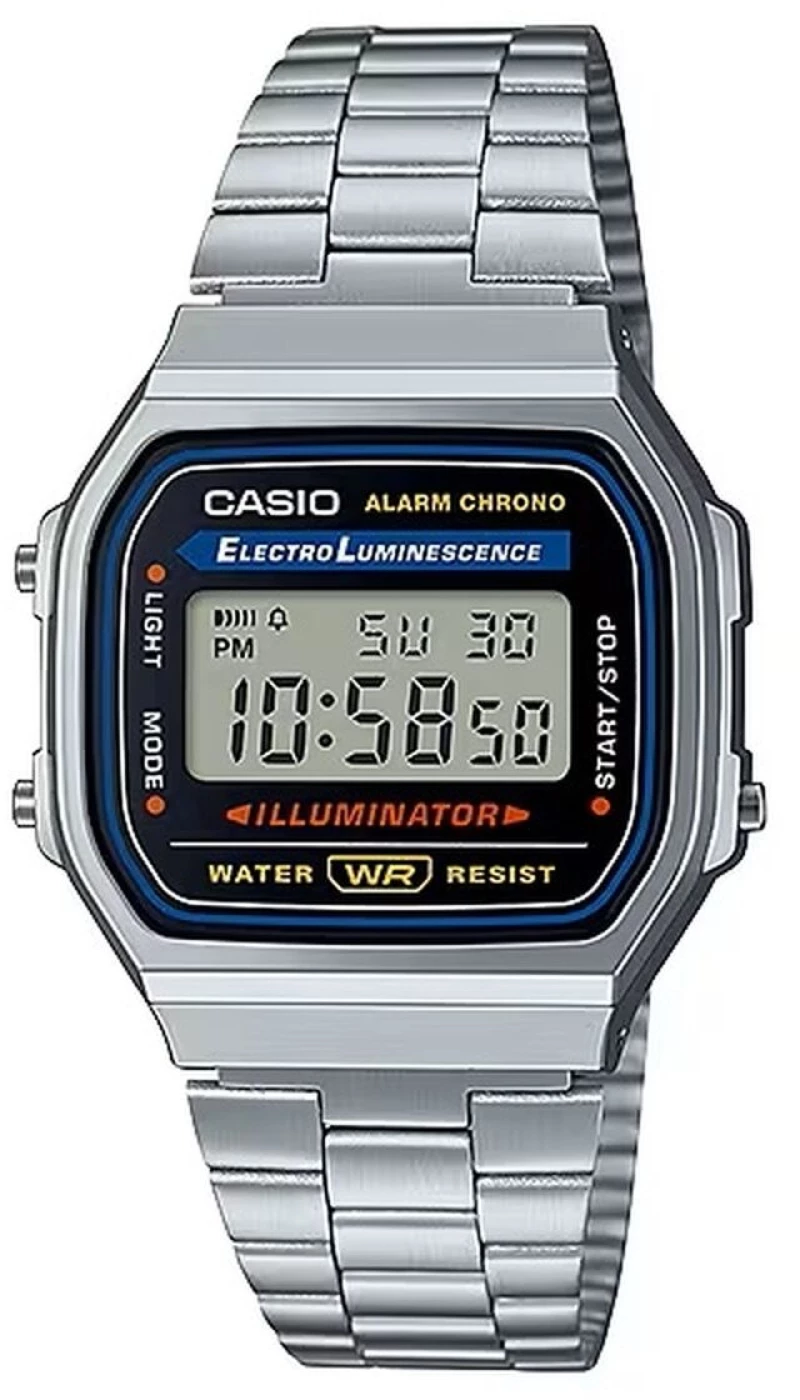 Ανδρικά Ρολόγια Casio VINTAGE Γκρι Ασημί (Ø 36 mm) (Ø 34 mm)