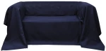 Κάλυμμα Καναπέ Ναυτικό Μπλε 270 x 350 εκ. από Micro-suede