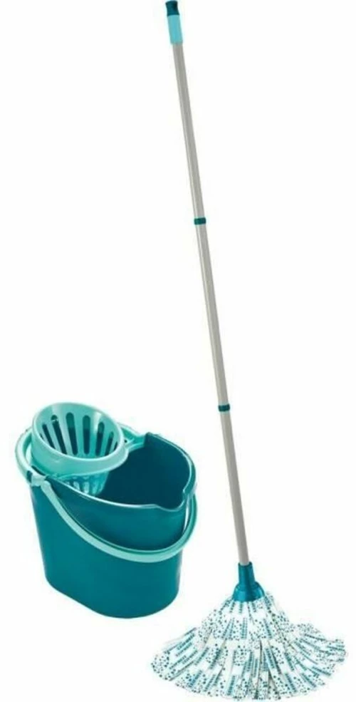 Bucket and mop set Leifheit Classic Mop 56792 Βισκόζη Πλαστική ύλη 12 L