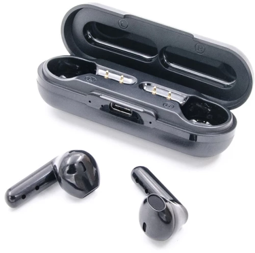 Ασύρματα ακουστικά με θήκη φόρτισης - PRO X - 352451 - Black