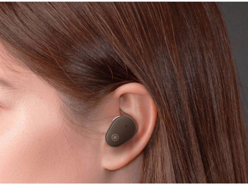 YAMAHA TW-E5B Brown Ακουστικά in ear με Μικρόφωνο Bluetooth
