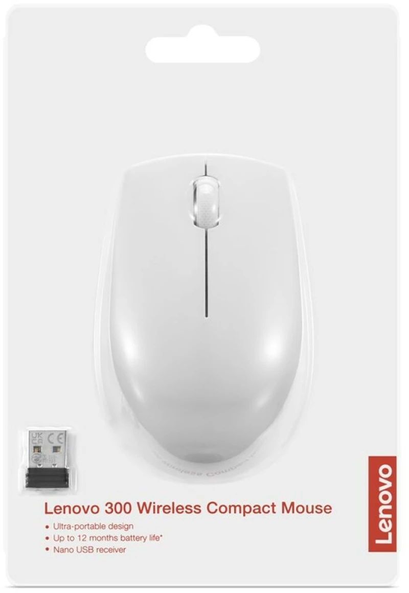 Οπτικό ασύρματο ποντίκι Lenovo GY51L15677 Γκρι 1000 dpi