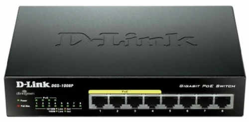 Διακόπτης D-Link DGS-1008P/E