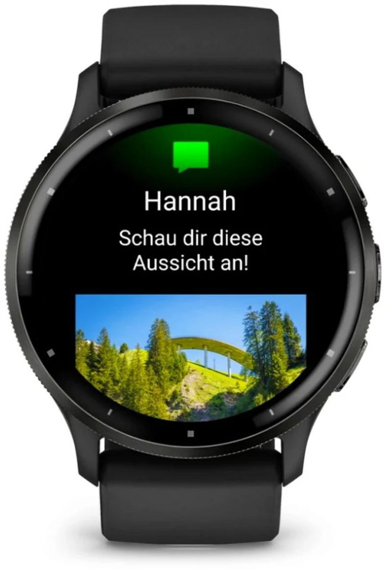 Smartwatch GARMIN Μαύρο