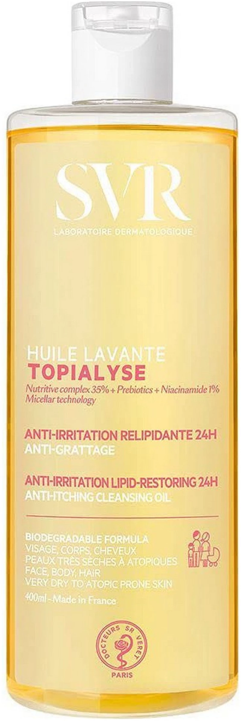 Λάδι Σώματος SVR Topialyse Καθαριστικό