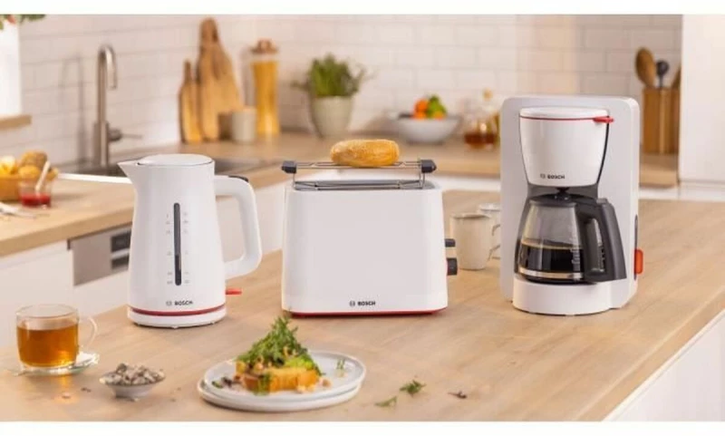 Βραστήρας BOSCH TWK3M121 Λευκό Πλαστική ύλη 2400 W 1,7 L