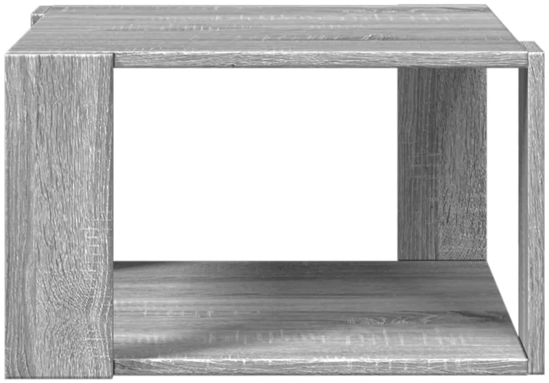 vidaXL Τραπεζάκι Σαλονιού Γκρι Sonoma 51,5x51,5x30 εκ. Επεξ. Ξύλο