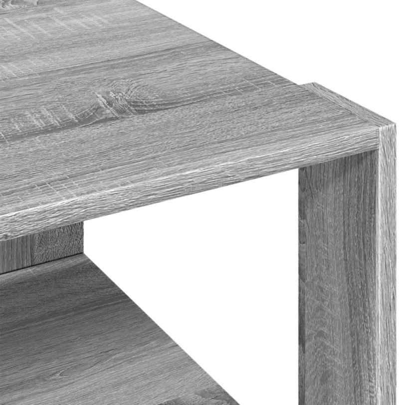 vidaXL Τραπεζάκι Σαλονιού Γκρι Sonoma 51,5x51,5x30 εκ. Επεξ. Ξύλο