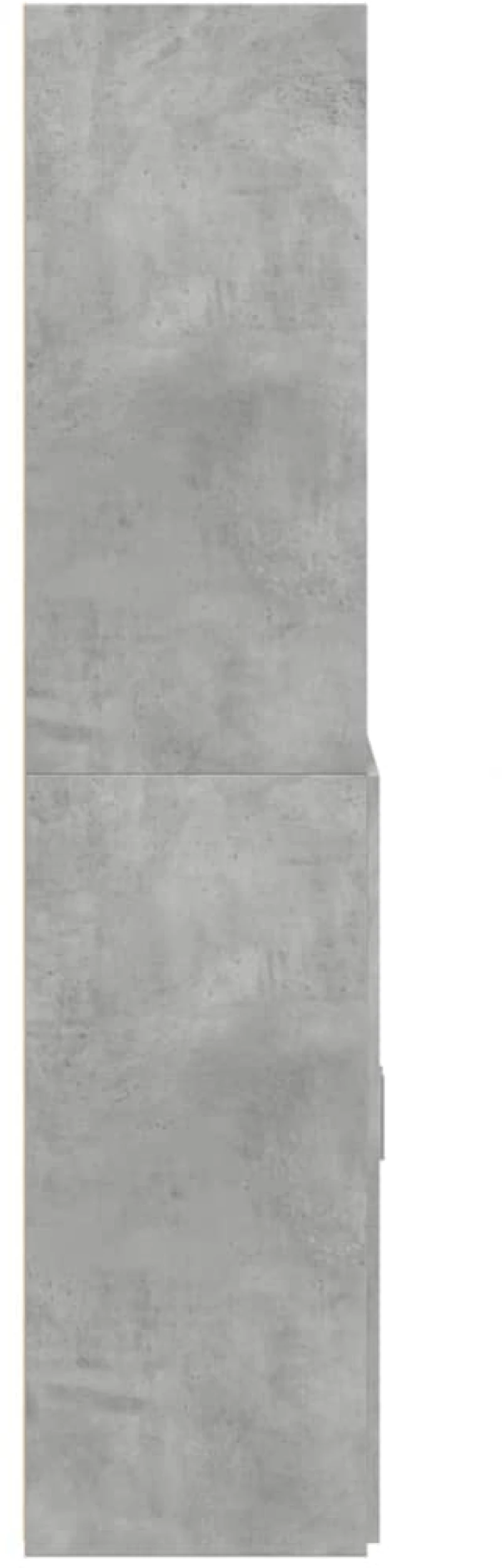 vidaXL Ντουλάπι Γκρι Σκυροδέματος 70x42,5x185 εκ. Επεξεργασμένο Ξύλο