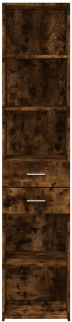 vidaXL Ντουλάπι Καπνιστή Δρυς 40x42,5x185 εκ. από Επεξεργασμένο Ξύλο