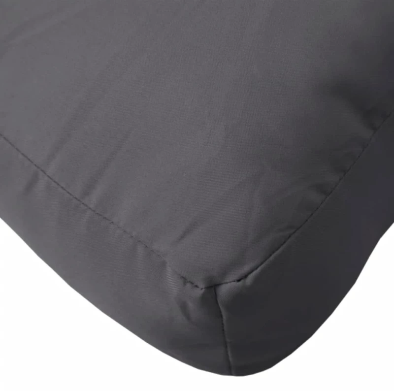 vidaXL Μαξιλάρι Παλέτας Ανθρακί 70 x 40 x 12 εκ. Υφασμάτινο