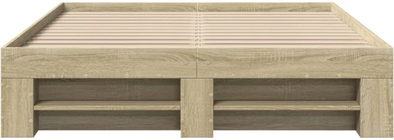 vidaXL Πλαίσιο Κρεβατιού Χωρ. Στρώμα Sonoma Δρυς 120x200εκ. Επ. Ξύλο