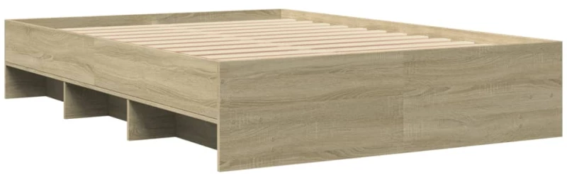 vidaXL Πλαίσιο Κρεβατιού Χωρ. Στρώμα Sonoma Δρυς 120x190 εκ. Επ. Ξύλο