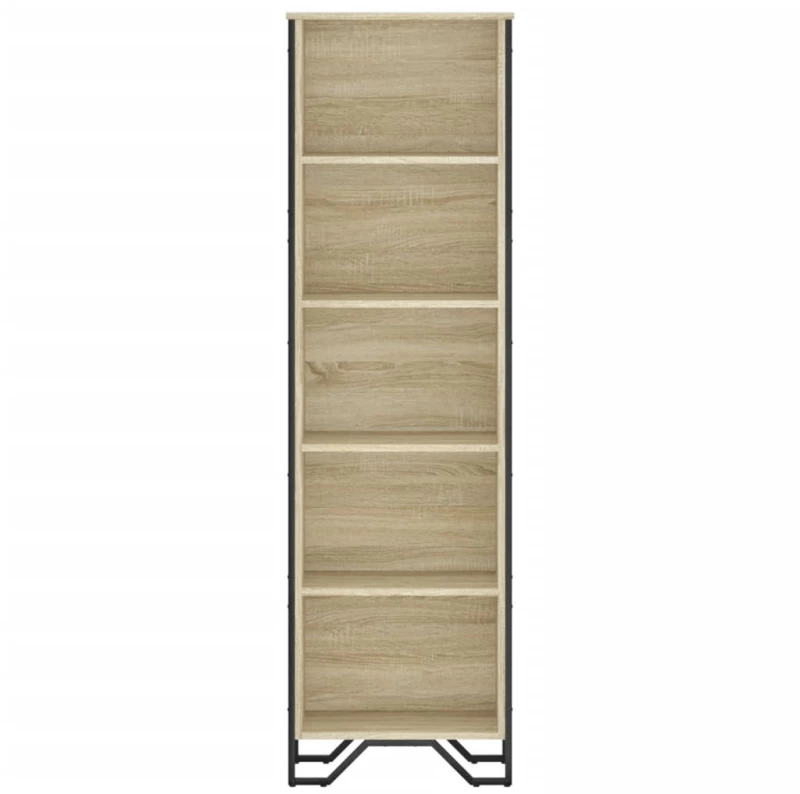 vidaXL Βιβλιοθήκη Sonoma Δρυς 50x31x169 εκ. από Επεξεργασμένο Ξύλο