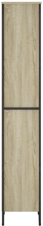 vidaXL Βιβλιοθήκη Sonoma Δρυς 50x31x169 εκ. από Επεξεργασμένο Ξύλο